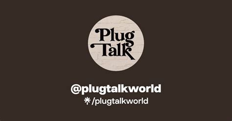 (@plugtalkworld) • Instagram photos and videos.